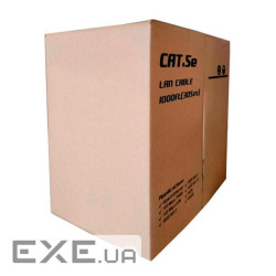 Кабель КПВ 4х2х0, 50 (UTP-cat.5E), UPLINK, ( CCA), для внутрішніх робіт, 305м, Box (UPLINK / ID305) , Box (UPLINK / ID30