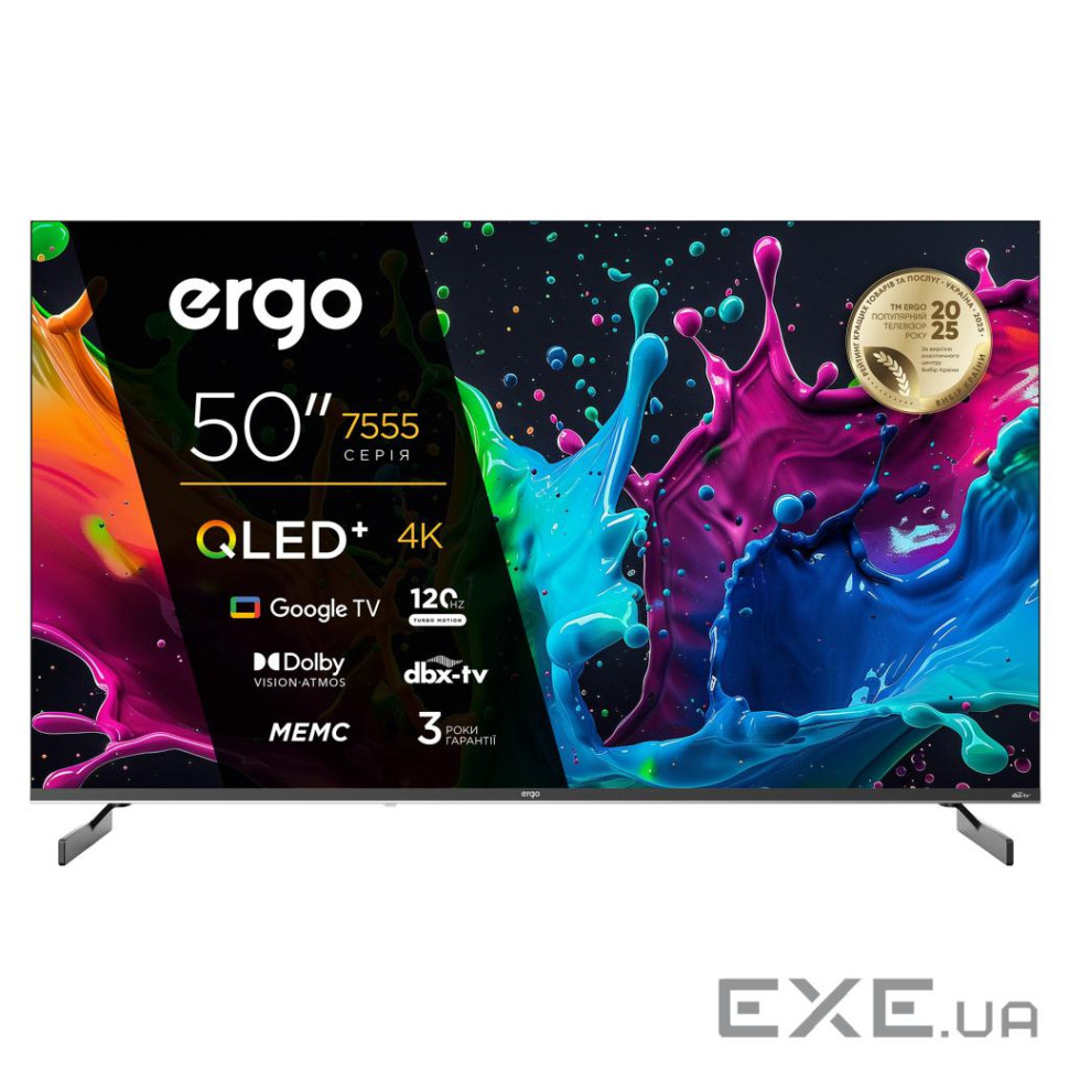 Телевізор Ergo 50JUQ7555
