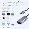Перехідник USB-C to HDMI F USB 3.0 4K60Hz dark gray Dynamode (DM-AD-USB-C-HDMI)