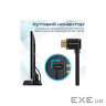 Кабель мультимедійний HDMI M to HDMI M V2.0 5.0m 90 corner Promate (prolink4k1-500.black)
