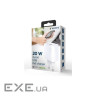 Зарядний пристрій Gembird USB-A + Type-C (PD20W + QC3.0 18W) white (TA-UC-PDQC20-01-W)