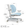 Дитяче крісло Mealux Ortoback Duo Blue (Y-510 KBL)