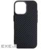 Чохол до мобільного телефона Armorstandart LikeCarbon2 MagCase Apple iPhone 17 Carbon Bla (ARM86257)