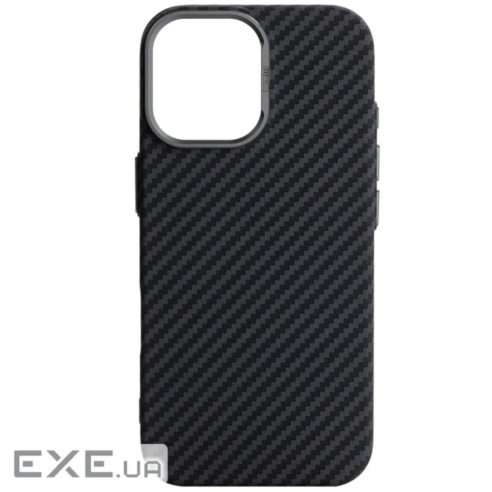 Чохол до мобільного телефона Armorstandart LikeCarbon2 MagCase Apple iPhone 17 Carbon Bla (ARM86257)