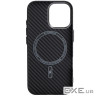 Чохол до мобільного телефона Armorstandart LikeCarbon2 MagCase Apple iPhone 17 Carbon Bla (ARM86257)