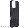 Чохол до мобільного телефона Armorstandart LikeCarbon2 MagCase Apple iPhone 17 Carbon Bla (ARM86257)