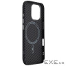 Чохол до мобільного телефона Armorstandart LikeCarbon2 MagCase Apple iPhone 17 Carbon Bla (ARM86257)