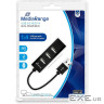 Концентратор MediaRange USB 2.0 hub 1:4, bus-powered, black (MRCS502)