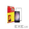 Чохол для мобільного телефону Dengos Kit for Samsung Galaxy S23 FE case + glass (Black) (DG-KM-11)