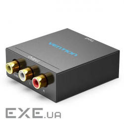 Перехідник Vention HDMI - AV (RCA), v1.4, 1080p (AEEB0)