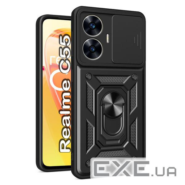 Чохол до мобільного телефона BeCover Military Realme C55 Black (709173)
