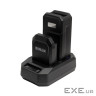 Сканер штрих-коду Sunlux F10, 2D, Bluetooth, 2.4GHz, з кредлом (30736)