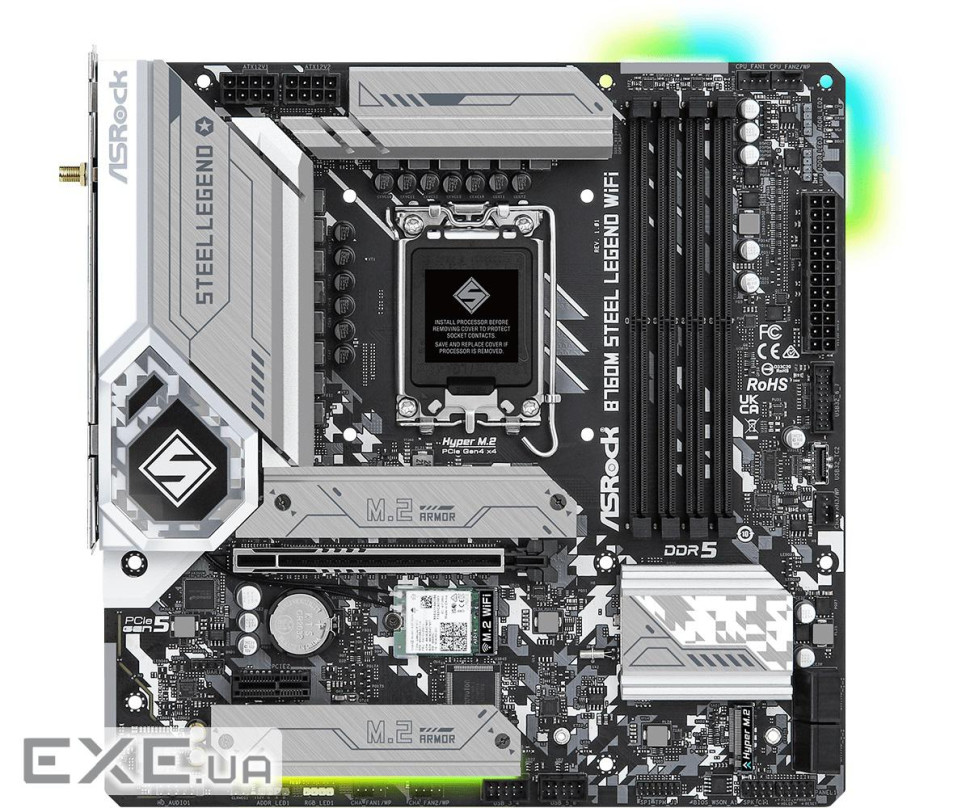 Материнська плата ASROCK B760M Steel Legend WiFi