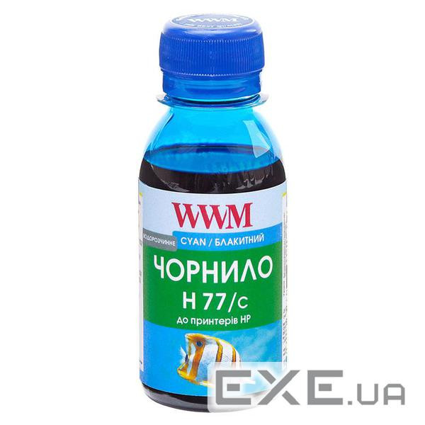 Чорнило WWM HP №177/85 100г Cyan (H77/C-2)