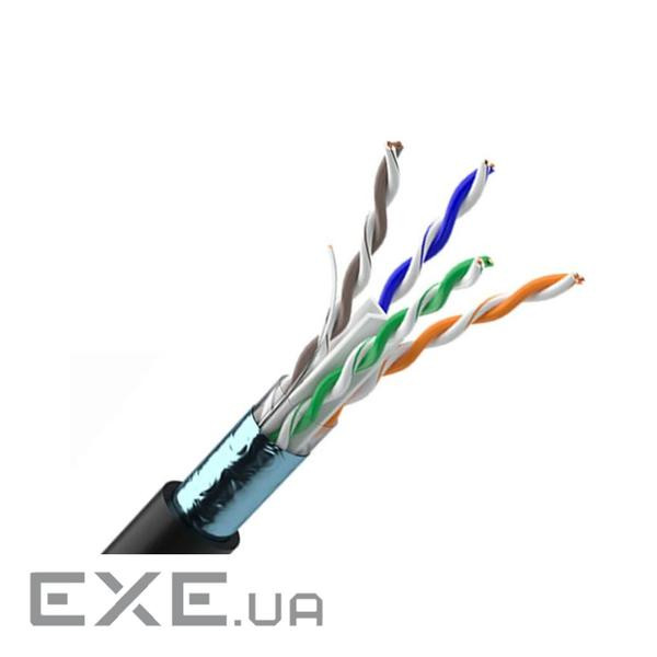 Кабель мережевий OK-Net FTP 305м (F/UTP cat.5E-SL) (КППЕ-ВП) (100) 4x (КППЭ-ВП (100) 4x2x0,46)