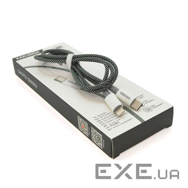 Кабель iKAKU KSC-723 GAOFEI PD20W smart fast charging cable (Type-C to Lightning), (KSC-723-TC-L-B)