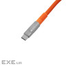 Дата кабель USB-C + USB A to USB-C 1.0m Double-Sleeved Geek orange Keychron (CAB22_ (CAB22 KEYCHRON)