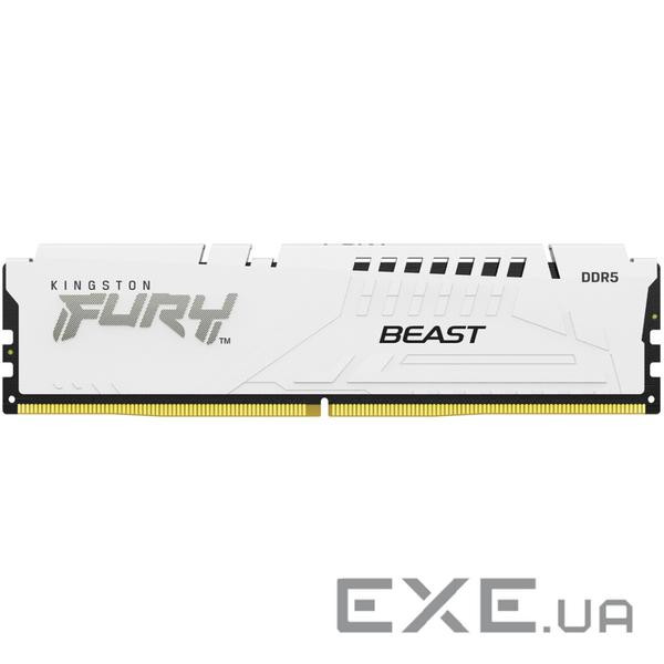 Модуль пам'яті KINGSTON FURY Beast EXPO White DDR5 5200MHz 32GB (KF552C36BWE-32)