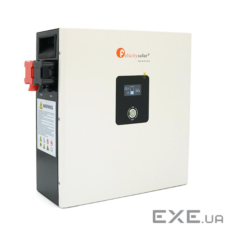 Акумулятор FelicityESS LiFePO4 LPBF24200-A 24v 200Ah, BMS 100A@8S, 5kW, до 6 parallel, CAN&R