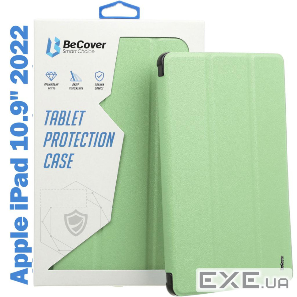 Чохол до планшета BeCover Tri Fold Soft TPU mount Apple Pencil Apple iPad 10.9" 2022/24/11" (708465)