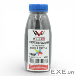 Тонер Brother TN-1075/TN-1095 /TN-2335/TN-2375, фасовка, 40г Welldo (UWDTB2240-40)