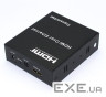 Підовжувач HDMI за кабелем UTP до 120м з БЖ 3D, (RX/TX) (S0614)