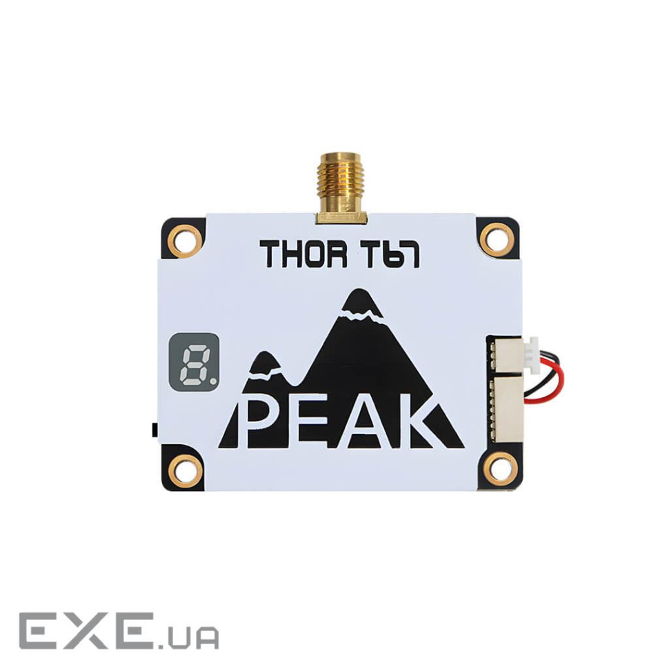 Відеопередавач (VTX) Peakfpv THOR T67 3W 7G
