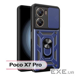Чохол до мобільного телефона BeCover Military Poco X7 Pro Blue (713464)
