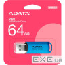 Флешка ADATA C906 64GB USB2.0 Blue (AC906-64G-RWB)