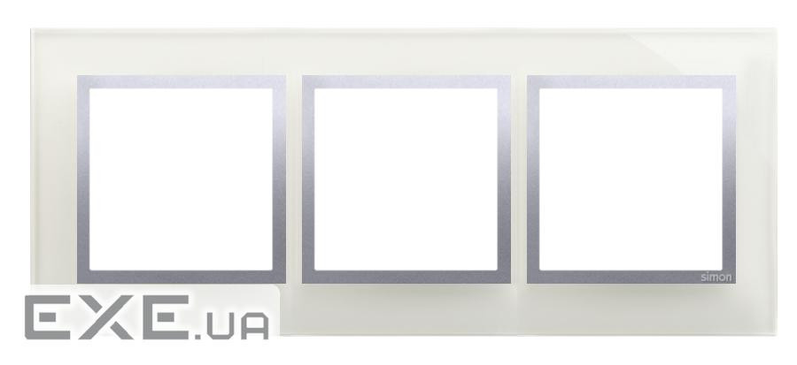 Рамка Premium NATURE 3x, стекло серебрянный туман (DRN3/71)