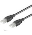 Кабель пристроїв USB2.0 A M/M 3.0m,AWG28 2xShielded Cu,чорний (75.09.3594-1) (75.09.3594-1)