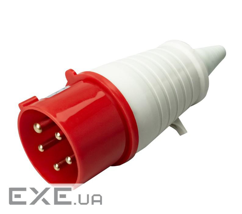 Вилка кабельна HOROZ SF-025, 5 контактів, 3Р+N+E, 32А, 380V, IP44 (YT40615) , 380V, IP44 (YT40615)