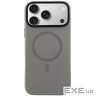 Чохол до мобільного телефона BeCover FIBRA ArcLine MagSafe Apple iPhone 17 Pro Gray (715384)