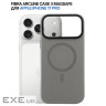 Чохол до мобільного телефона BeCover FIBRA ArcLine MagSafe Apple iPhone 17 Pro Gray (715384)