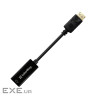 Перехідник HDMI F to DisplayPort M 4K30Hz black ColorWay (CW-AD-DPHD)