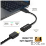 Перехідник HDMI F to DisplayPort M 4K30Hz black ColorWay (CW-AD-DPHD)