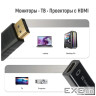 Перехідник HDMI F to DisplayPort M 4K30Hz black ColorWay (CW-AD-DPHD)