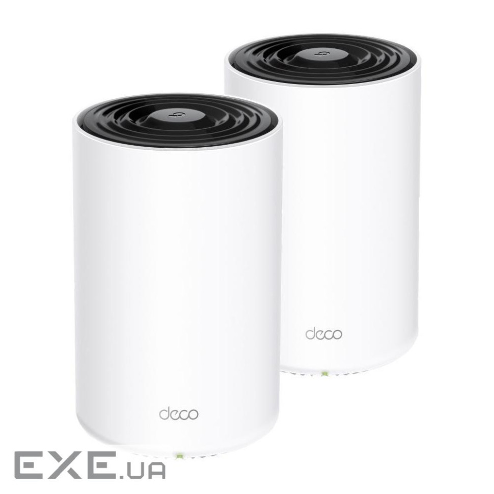 Система WiFi-Mesh TP-LINK Deco PX10 AX1500, 3xGE LAN/WAN, 2 мод, Powerline AV1000 (DECO-PX10-2-PACK)