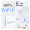 Система WiFi-Mesh TP-LINK Deco PX10 AX1500, 3xGE LAN/WAN, 2 мод, Powerline AV1000 (DECO-PX10-2-PACK)
