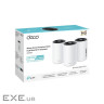 Система WiFi-Mesh TP-LINK Deco PX10 AX1500, 3xGE LAN/WAN, 2 мод, Powerline AV1000 (DECO-PX10-2-PACK)
