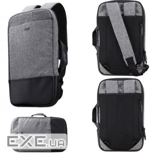 Рюкзак для ноутбука Acer 14" Slim 3-in-1 Grey/Black (NP.BAG1A.289)