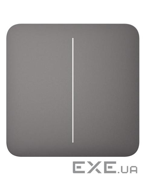 Кнопка для двоклавішного вимикача Ajax SoloButton 2-gang for LightSwitch, Jeweler, бездр (000029826) (000029826)