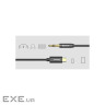 Кабель мультимедійний USB-C to 3.5mm M 1.2m black Baseus (CAM01-01)
