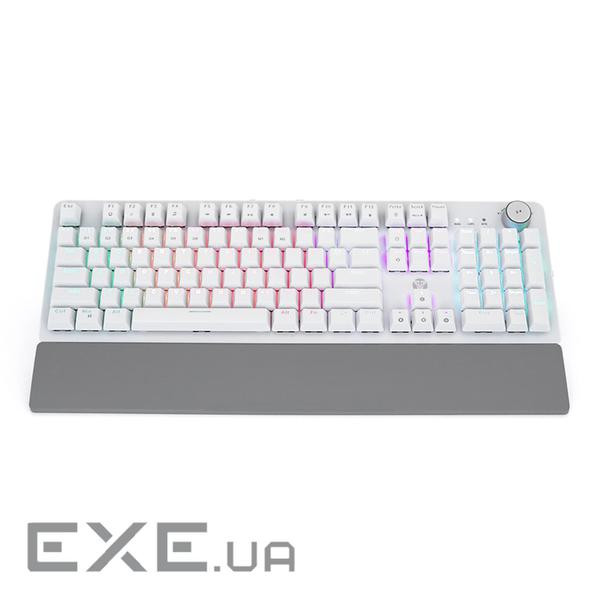 Клавіатура USB Fantech MK853V2 SPACE EDITION, довжина кабелю 135см, (Eng), White, 104к, (MK853V2Wh) , (MK853V2Wh)