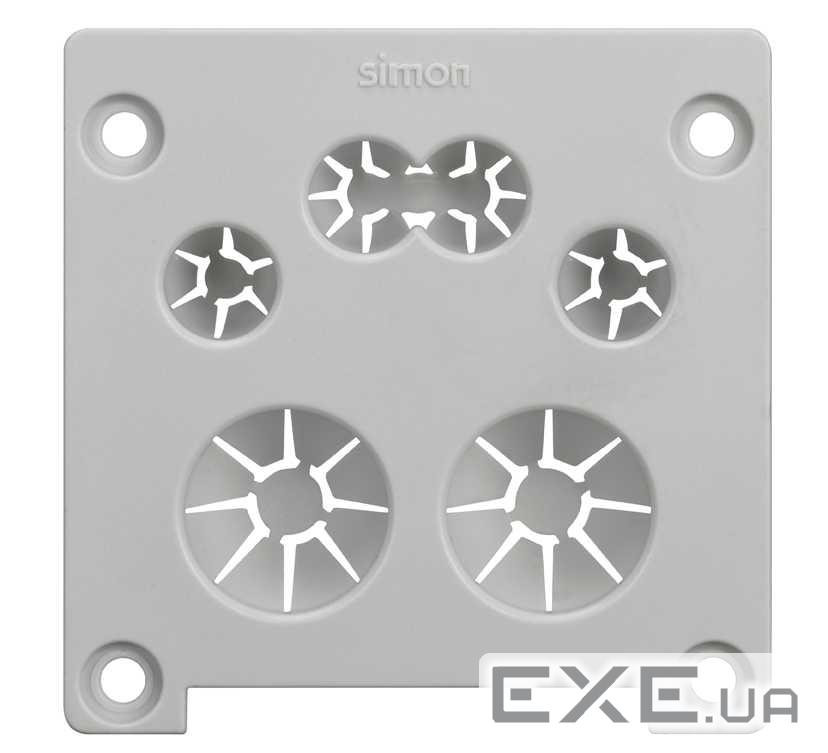 Бічна накладка Ofiblock COMPACT кабельн ввід 2xØ13 мм, 2xØ6 мм та здвоєний отвір 2xØ6 мм (KCFC06/24)