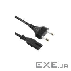 Кабель живлення Merlion C7 1.5m 0.5mm (PC-184/2 CEE7/16-C7-CCA15)