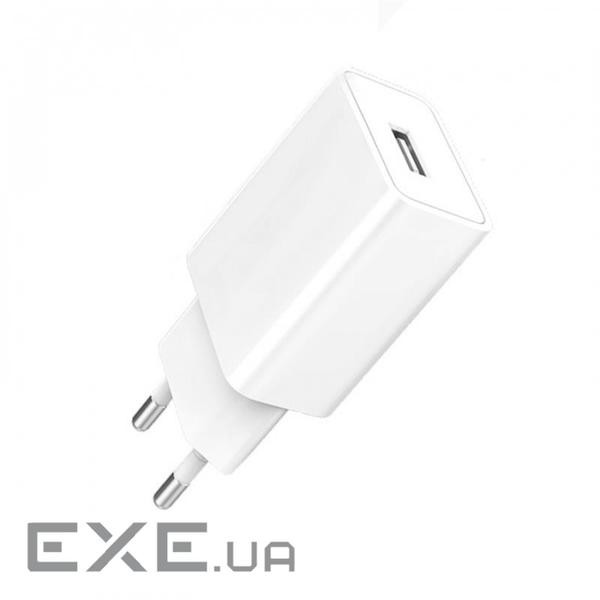 Зарядний пристрій SkyDolphin SC36 (1USB, 2.4A) White (MZP-000080)