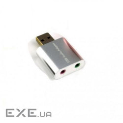 Звукова плата USB, 2 Channel mini, C-Media chip, RTL (B00668)