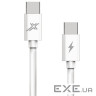 Дата кабель USB-C to USB-C 1.0m Grand-X (CC-07)
