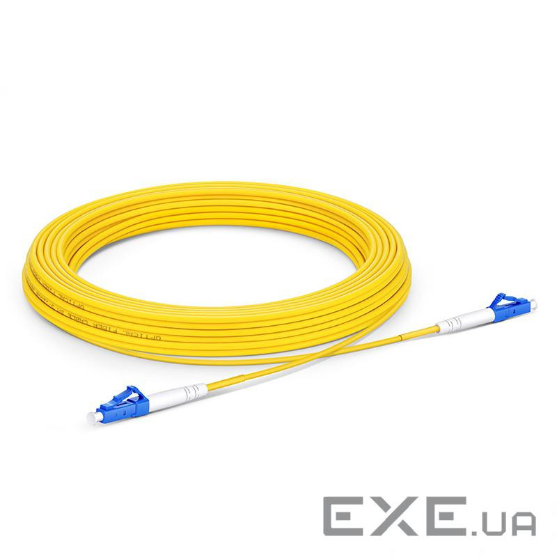 Патчкорд LC/UPC-LC/UPC SM 3м Simplex, Slim,2.0мм (UPC-3LCLC(SM)S(LW)S)